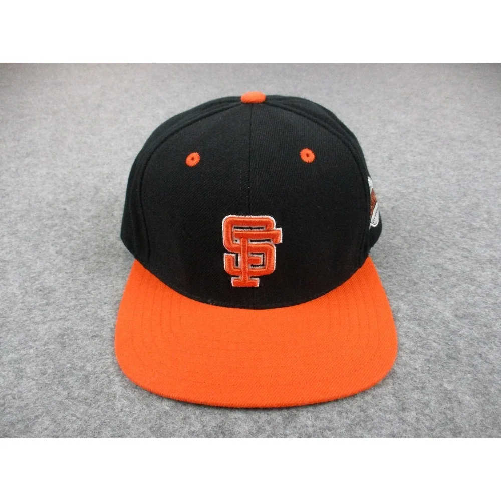 San Francisco Giants Hat Cap Mens Black Orange MLB Baseball American Needle